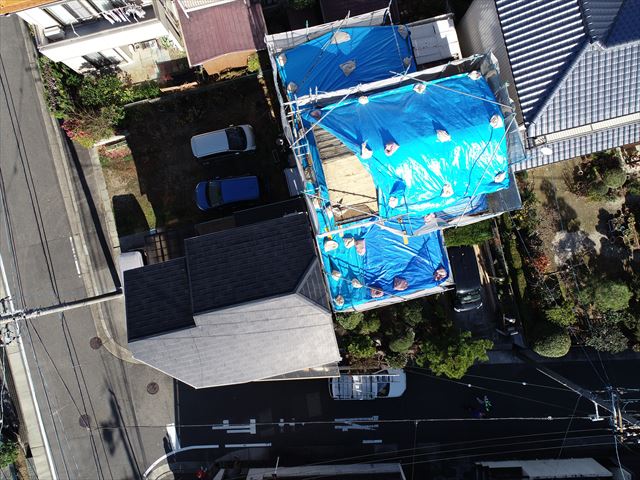 瓦屋根葺き替え