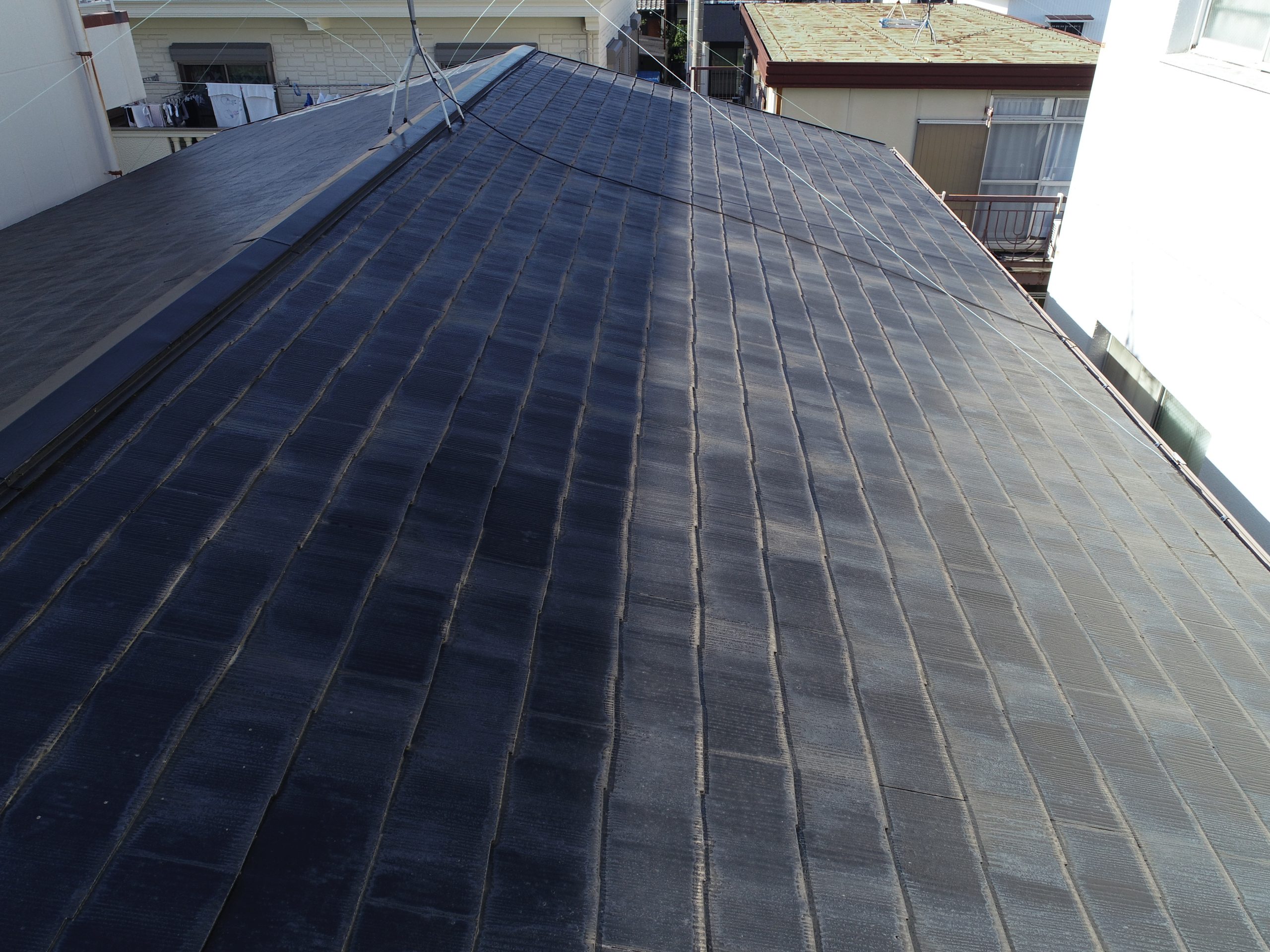 カラーベスト屋根点検