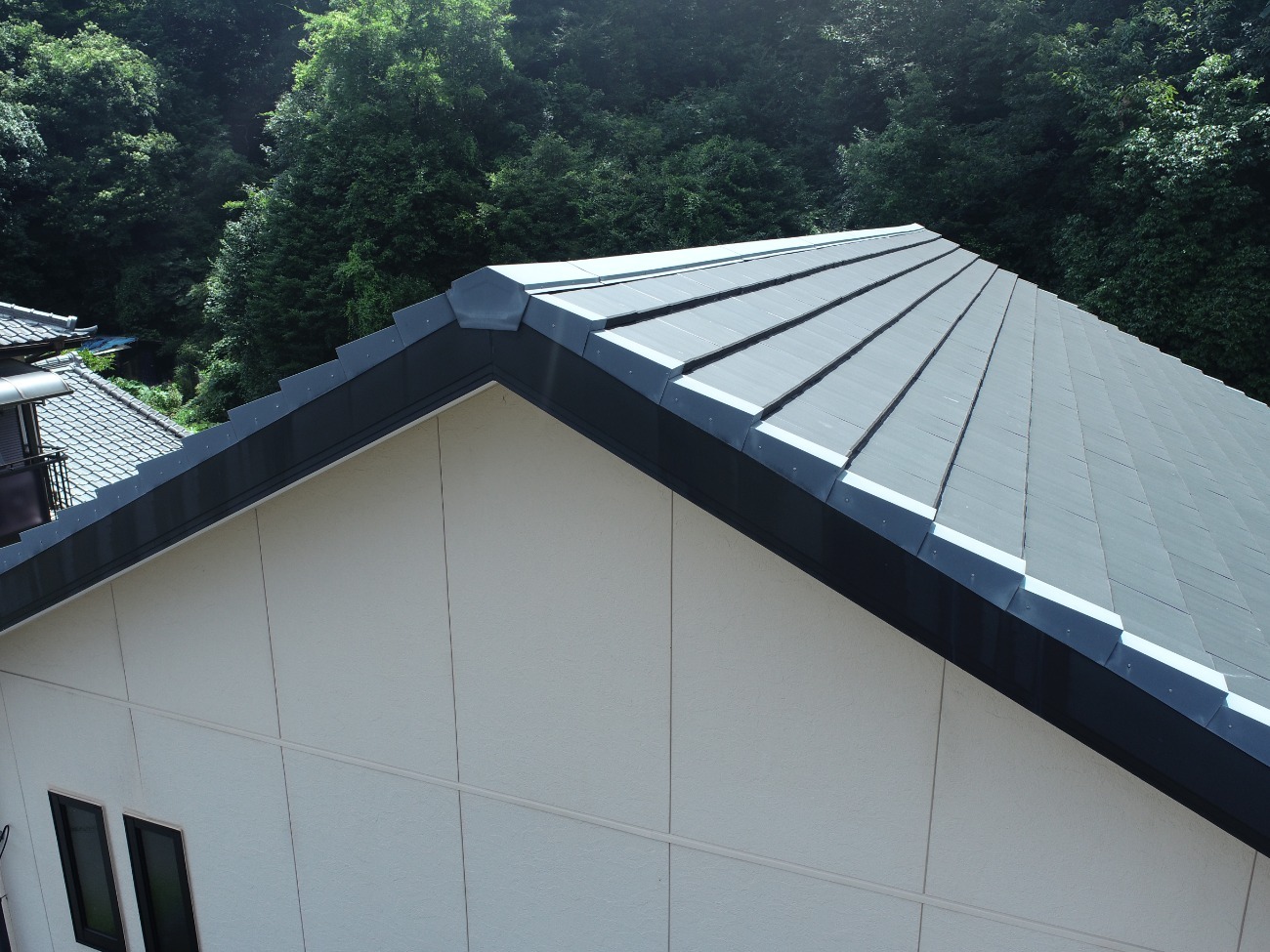 傷んでいるケラバ