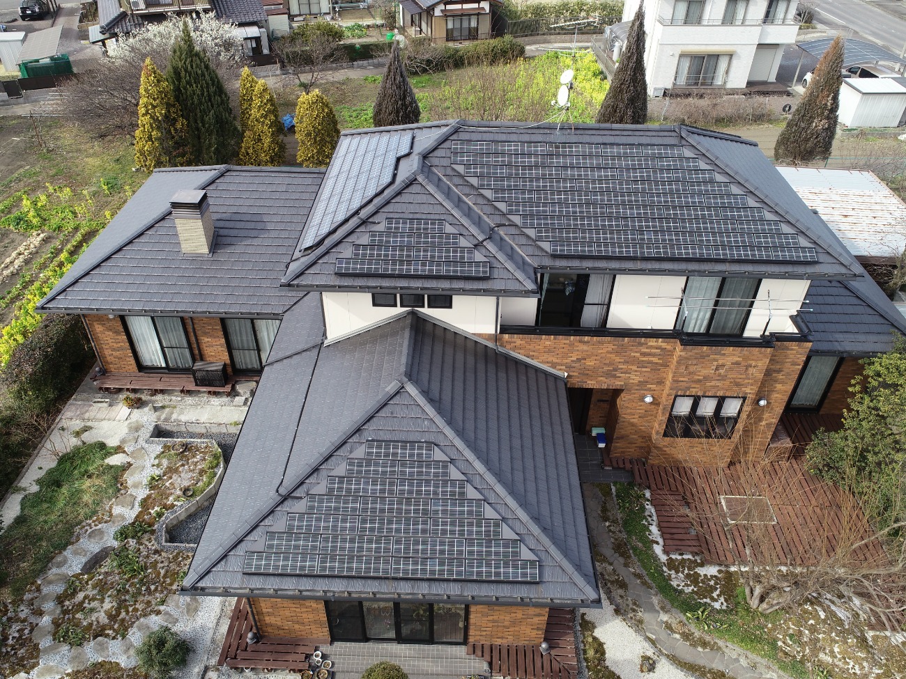 定期点検をした時の屋根の状況