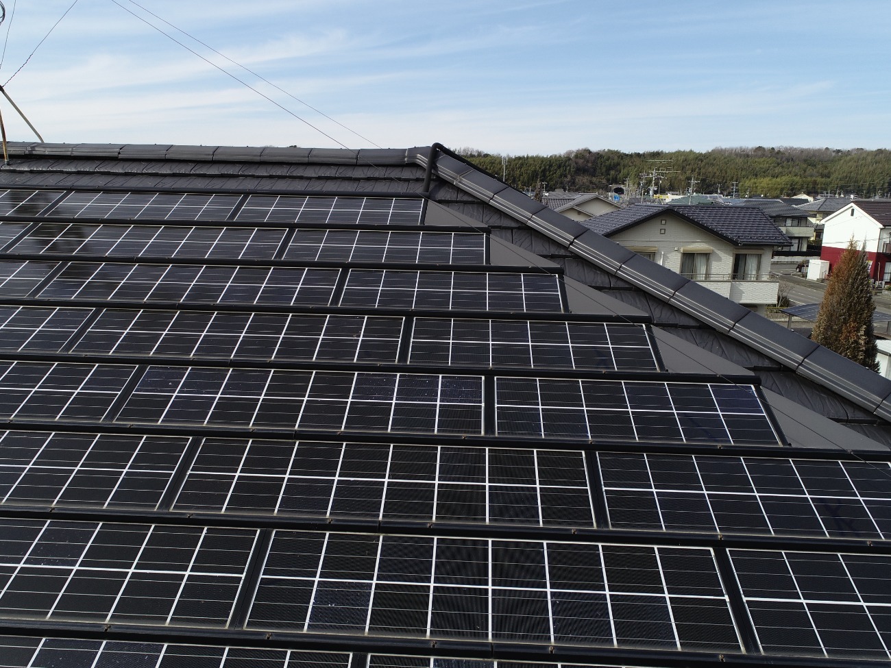 ビスが浮いている様子