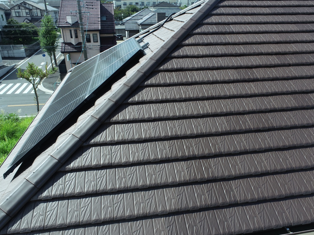 きれいになった屋根