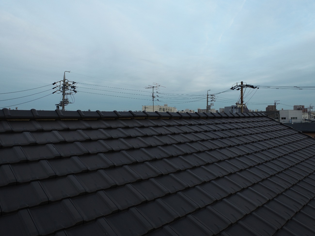 やや歪んだ棟部分