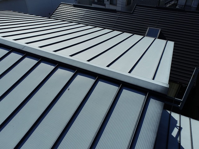 ドローンチェックを行った屋根