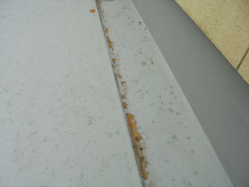 ベランダトップコートの劣化