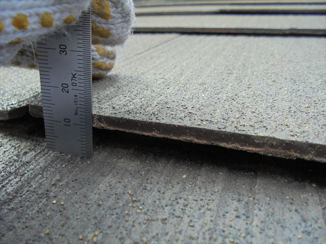 ｽﾚｰﾄの反り