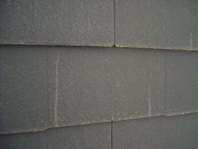 スレートのひび割れ