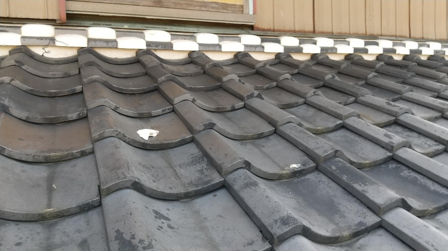 瓦屋根の葺き替え