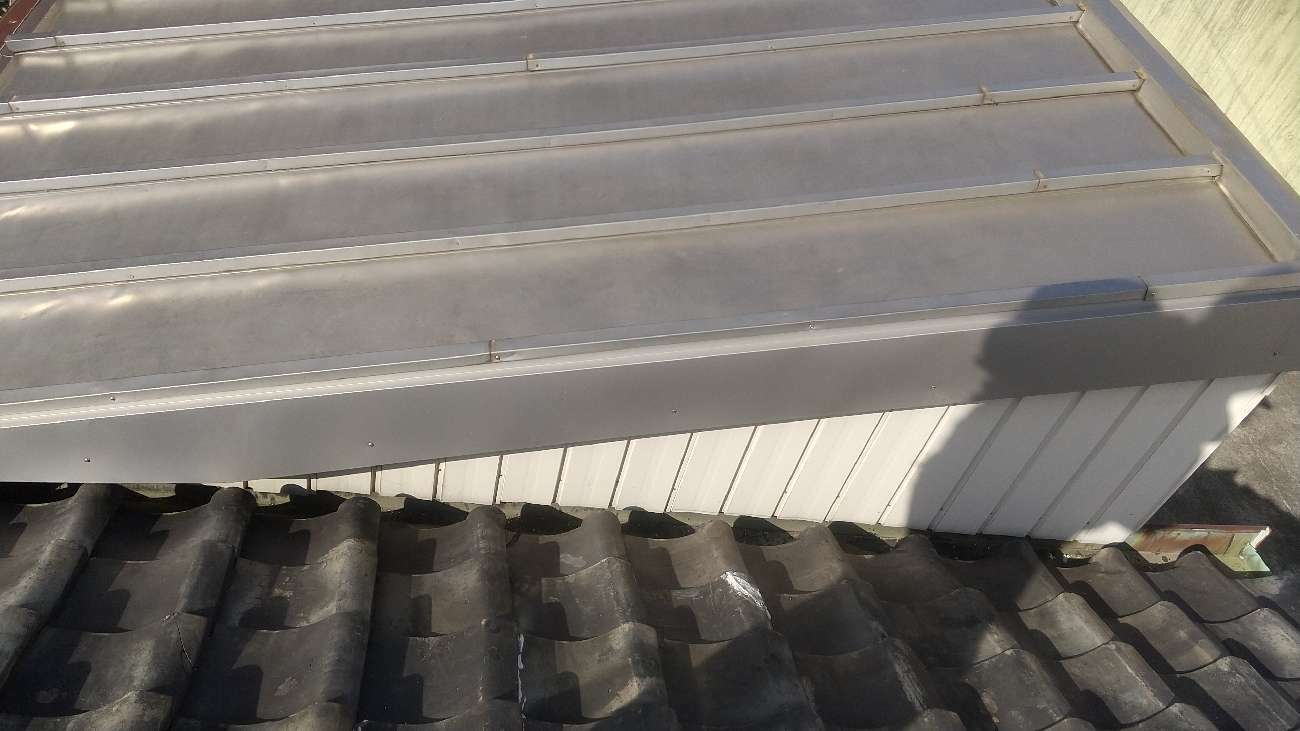 谷板金の劣化