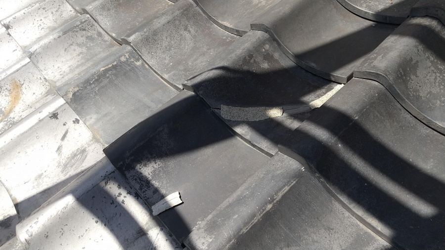 瓦屋根の葺き替え