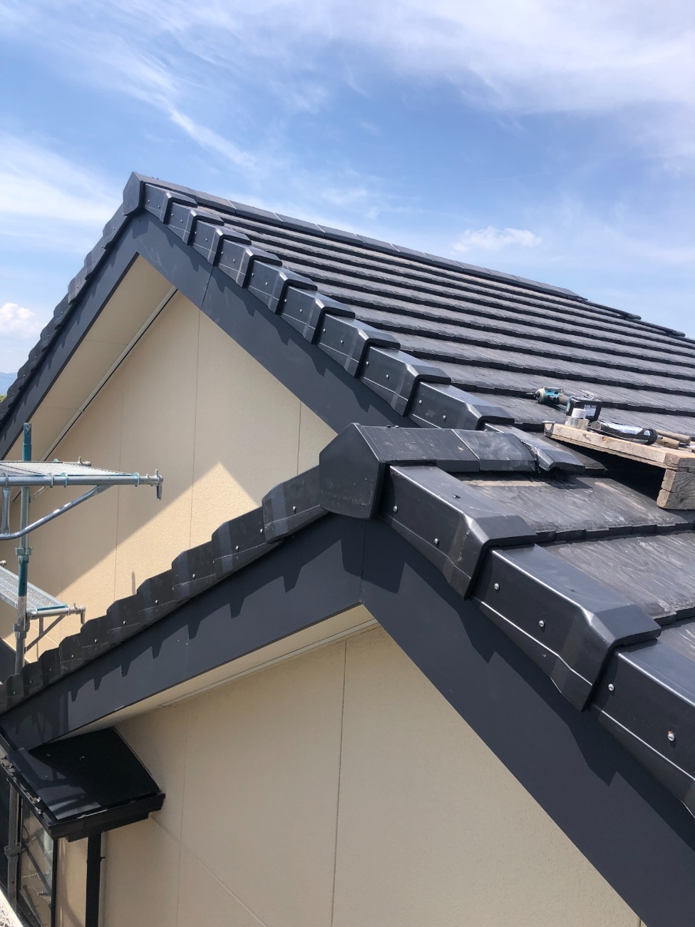 板金交換の完了