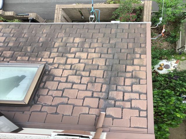 這い樋の落下部分