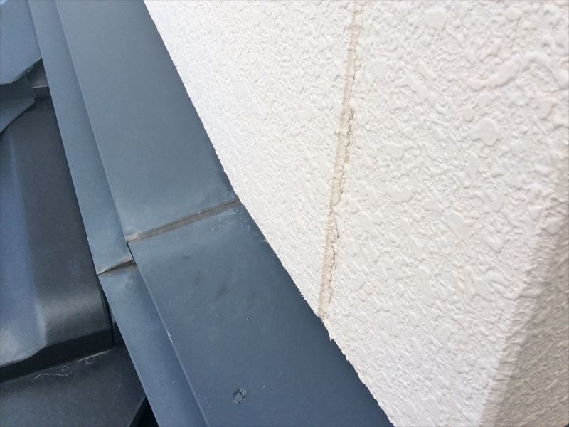 平板瓦　下屋根