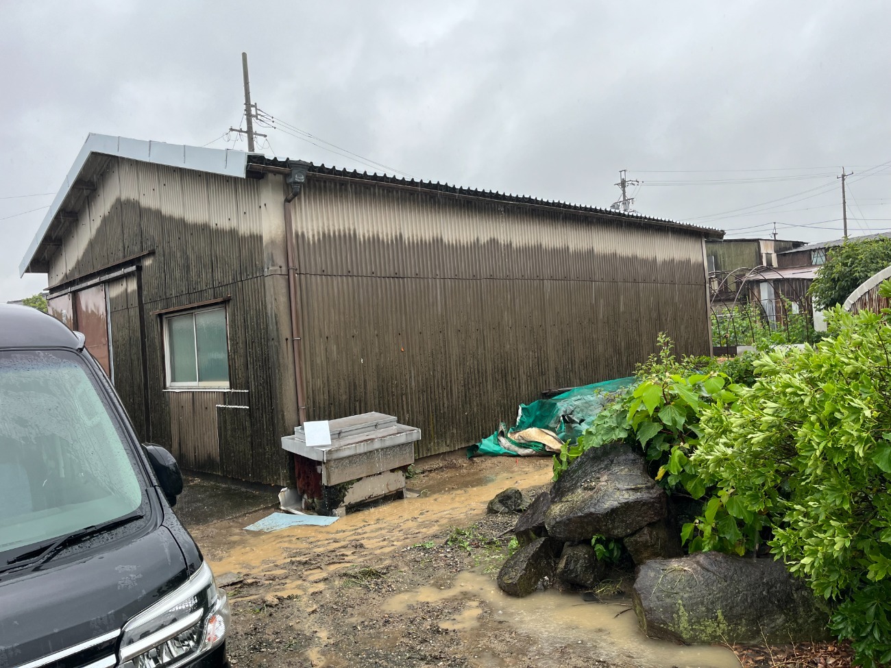 倉庫の全体像の様子