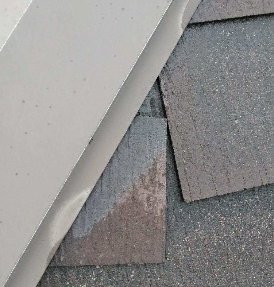 スレートの割れ