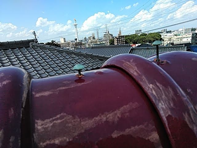 洋瓦を葺き替え