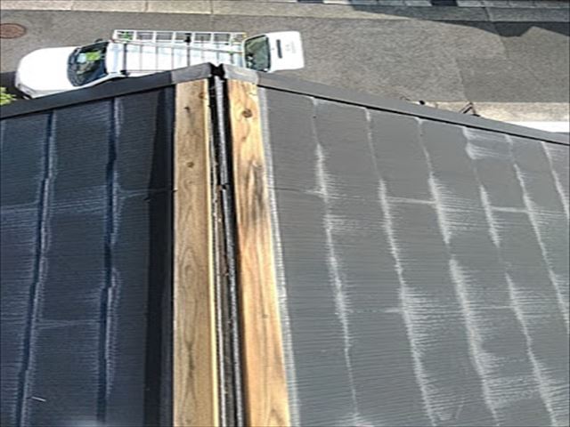 板金が飛ばされた屋根のカバー工事