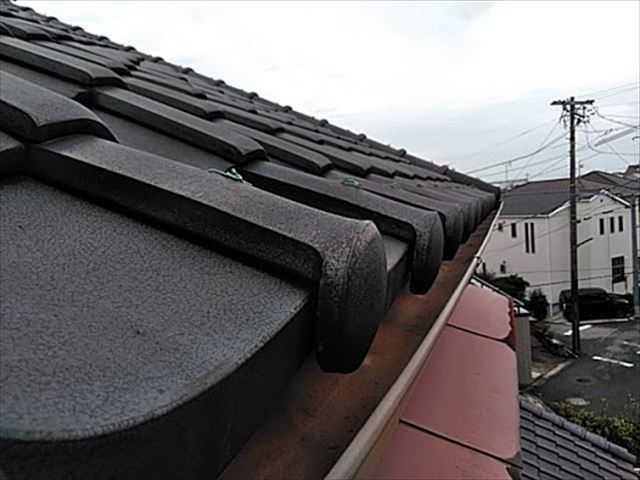 漆喰、庇板金、雨樋交換