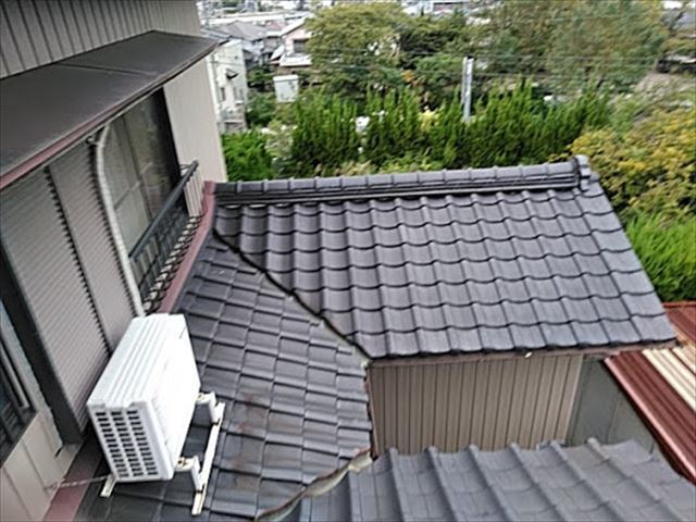 漆喰、庇板金、雨樋交換