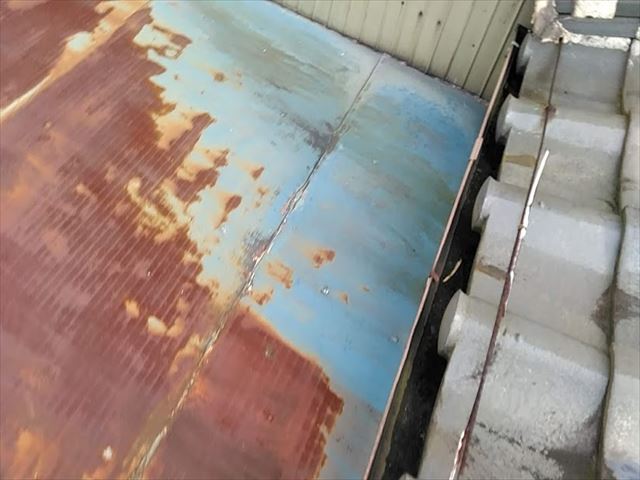 瓦屋根葺き替え