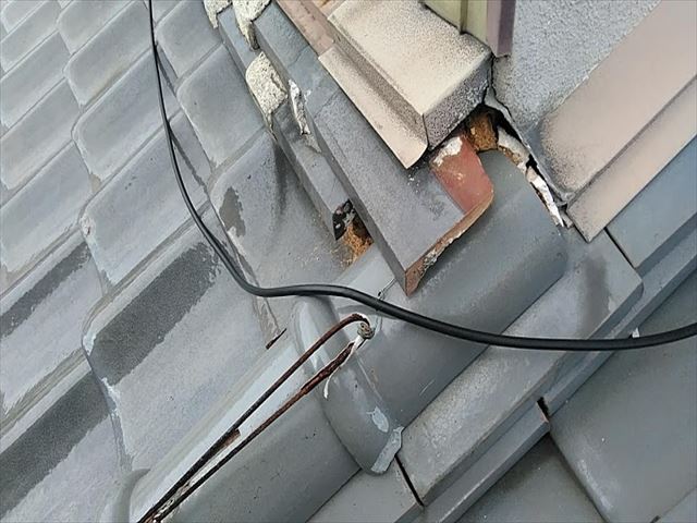 瓦屋根葺き替え