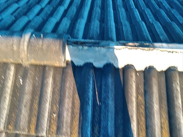 セメント瓦の塗装