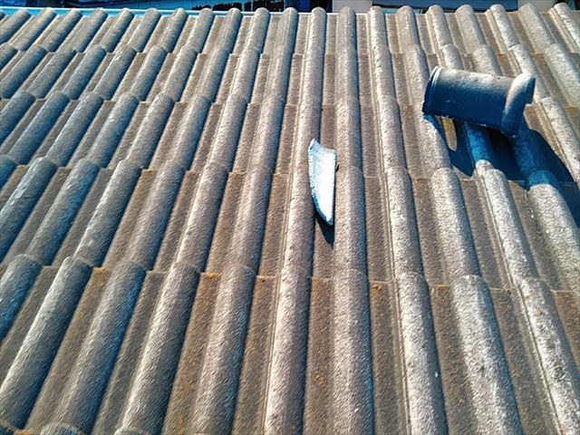 セメント瓦の塗装