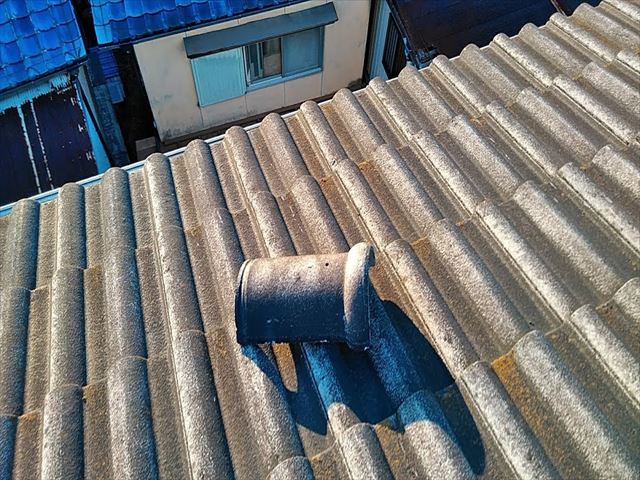 セメント瓦の塗装