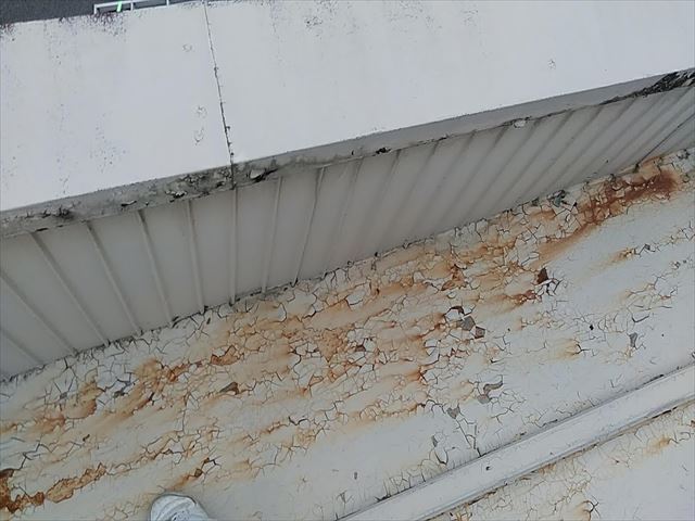 立平葺きのカバー工事