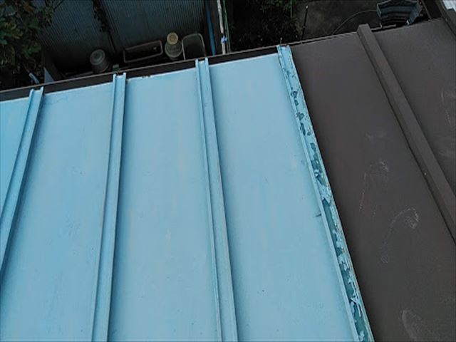 かわら棒(トタン)のカバー工事