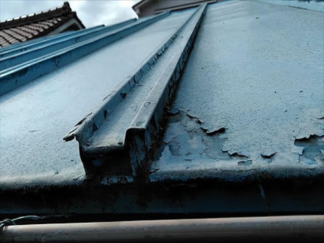 かわら棒(トタン)のカバー工事