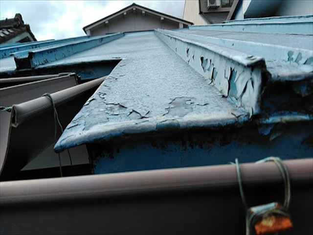 かわら棒(トタン)のカバー工事