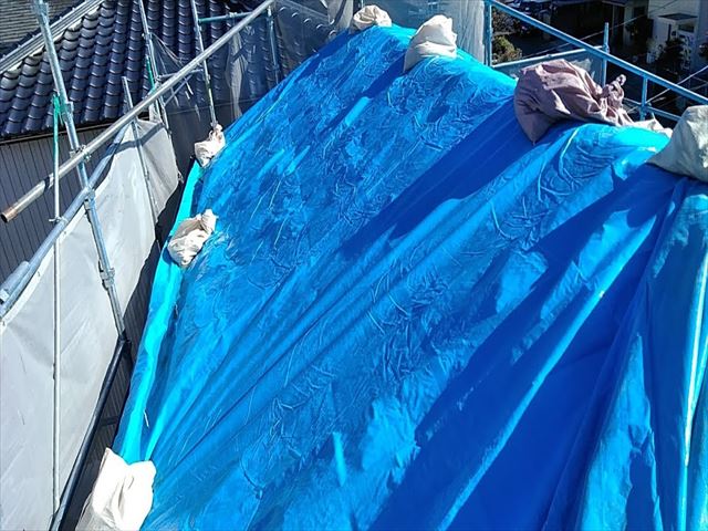 瓦屋根葺き替え