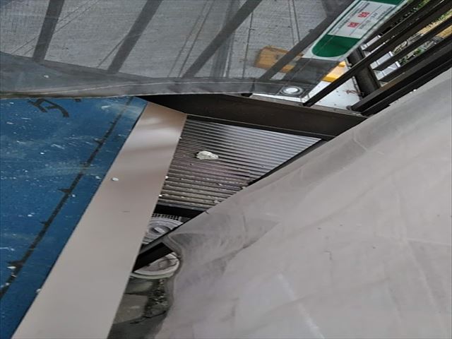 洋瓦を葺き替え