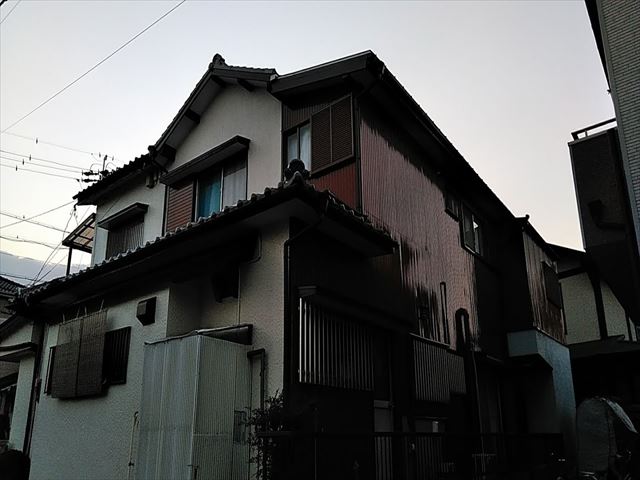 増築部の屋根改修