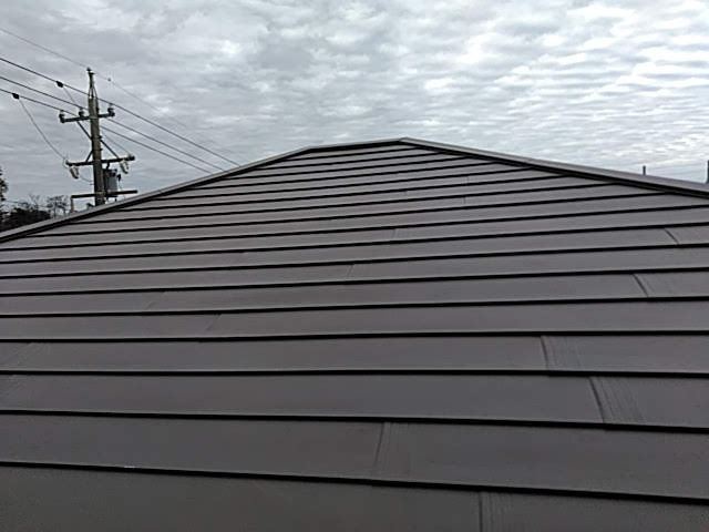 換気棟が飛んだ家のカバー工事