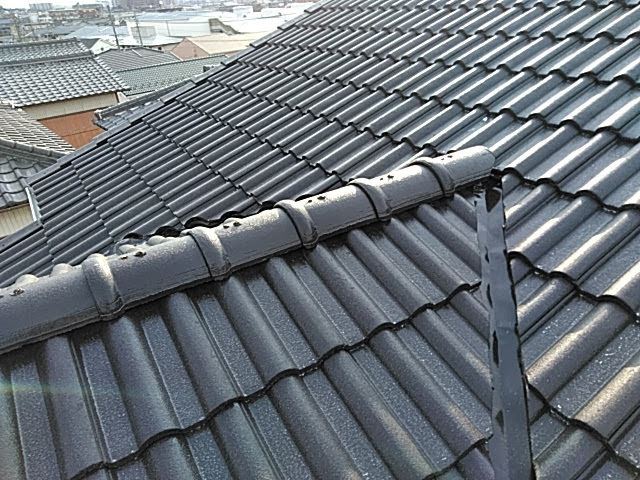 屋根外壁塗装、棟板金補修