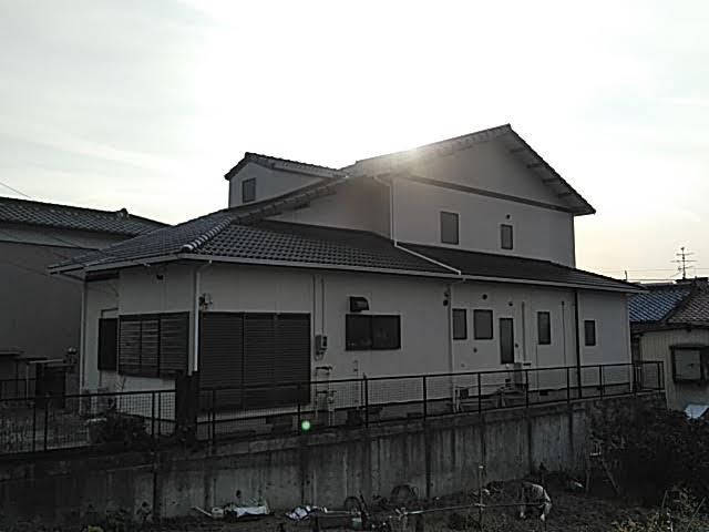 屋根外壁塗装、棟板金補修