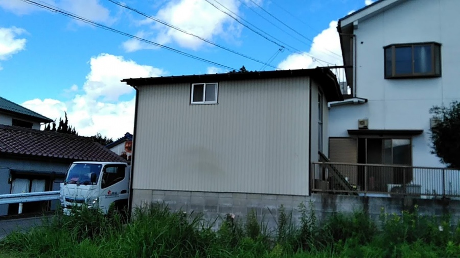 立平カバー葺き工事完工写真