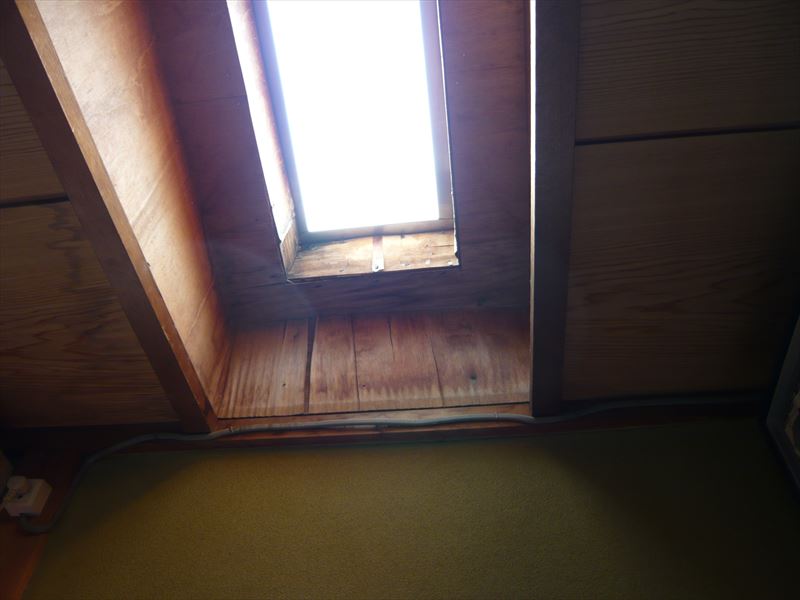 天窓の雨漏り