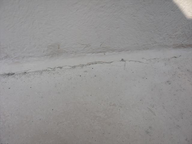 ベランダ防水の劣化