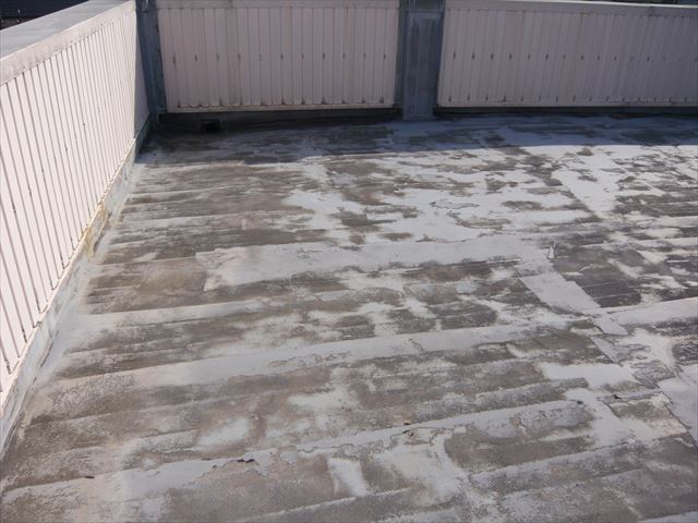 陸屋根の立上り