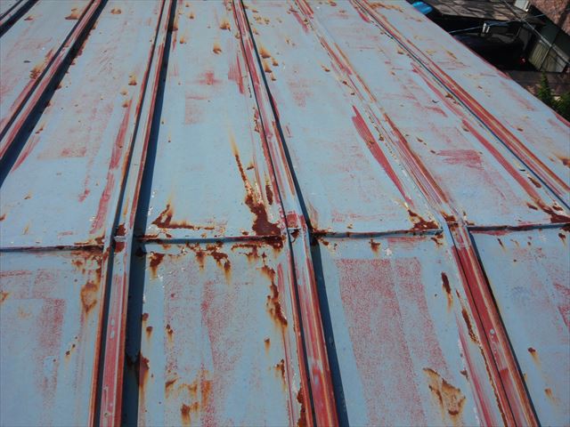 トタンの腐食