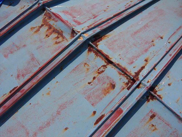 トタンの腐食