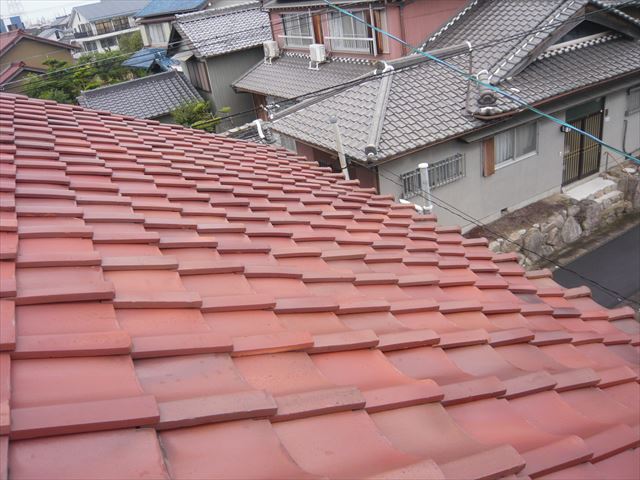 下地が傷み沈みあり