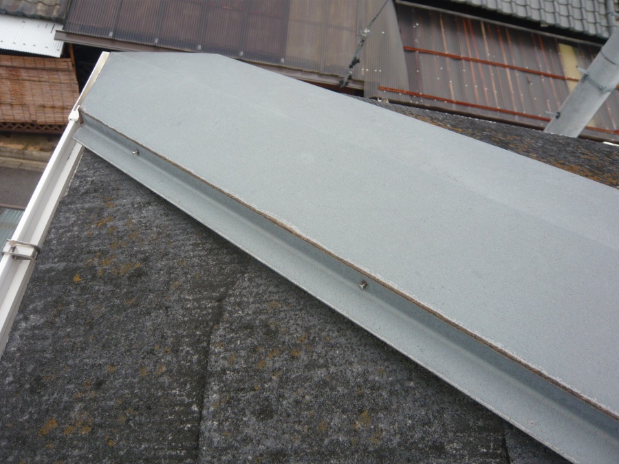 残っている板金部分