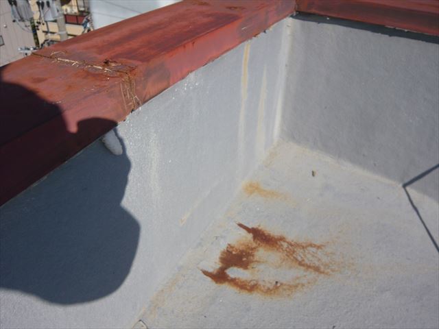 屋上の防水状況