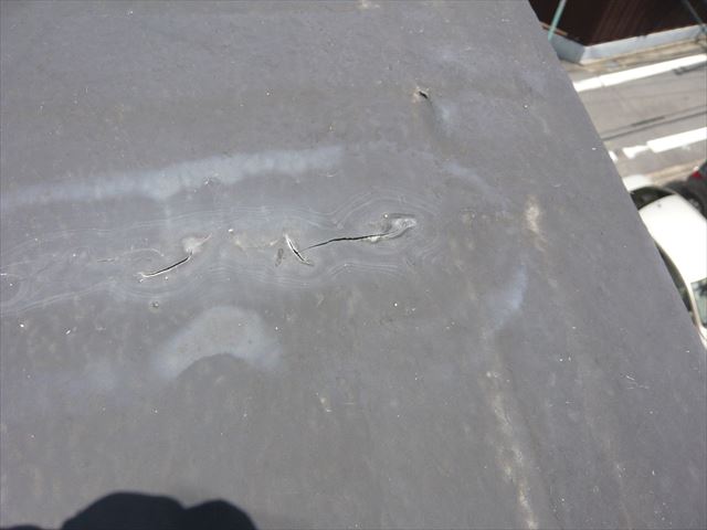 トップコートの剥がれ