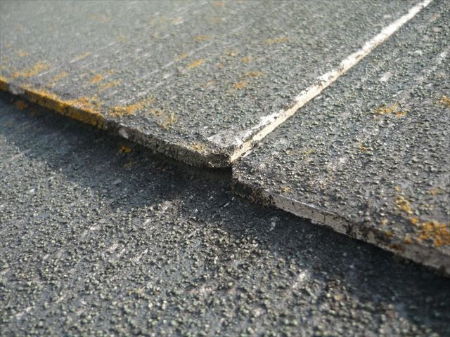 スレートの浮き
