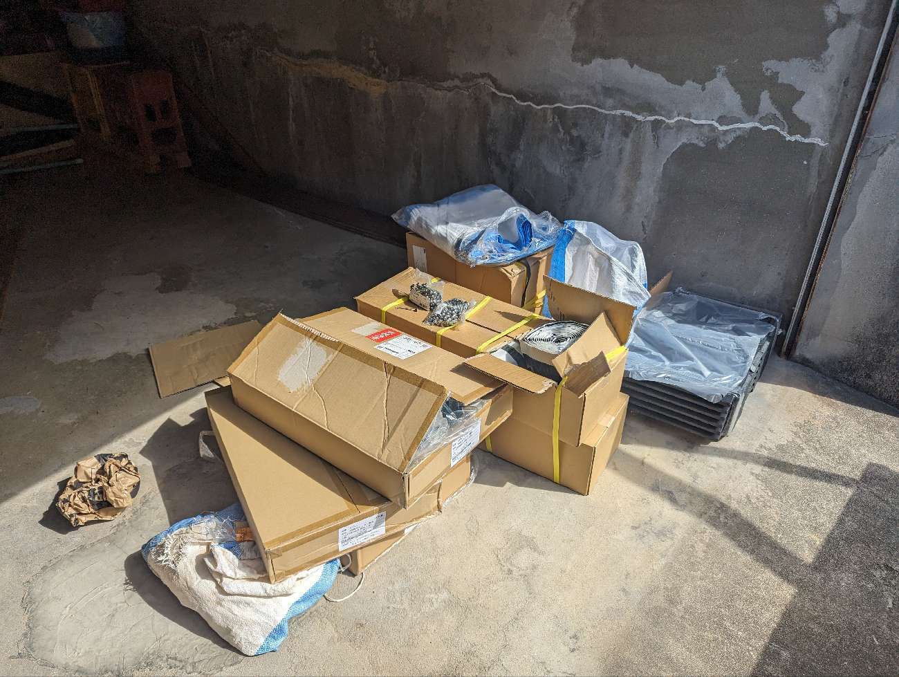 納品されたルーガ雅